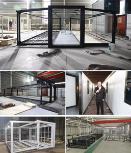 Sıcak satış modüler konteyner ev genişletilebilir düz paketi katlanabilir prefabrik 3-Container çelik sandviç Panel yapısı oteller - Product Image 2