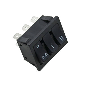 Kaliteli 3 düğme 6 Pin iki konumlu KCD elektrikli cihaz kontrol anahtarı paneli soket ve anahtarı 12V Rocker anahtarı - Product Image 5