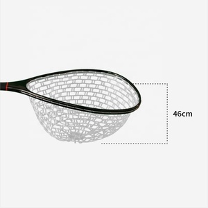 High Quality Carbon Fiber Landing Trout <strong>Net</strong> Fishpond Nomad Fly Fishing Rubber Landing <strong>Net</strong> - Product Image 2