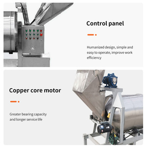 2024 New Style Powder <strong>Mixer</strong> Ribbon Blender <strong>High</strong> <strong>Shear</strong> <strong>Granulator</strong> Rotary Batch for Washing Machine