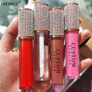 Chất lượng cao in logo Lip Gloss chất lỏng không thấm nước Vegan Lip Stain hợp thờ<span class=keywords><strong>i</strong></span> trang Thiết kế nhãn hiệu riêng lâu dà<span class=keywords><strong>i</strong></span> son bóng - Product Image 4