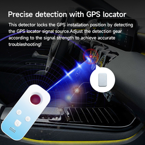 アンチスパイカメラ検出器隠しカメラGPS検出器DT100信号スキャナーデバイス検出器GPSに適しています - Product Image 5