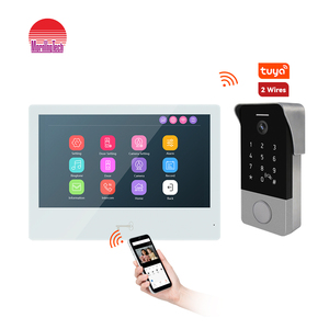 10.1 Inch Ring Doorbell Home <strong>Security</strong> Night Vision Camera Unlock Access Control Video Door <strong>Intercom</strong> Phone <strong>System</strong> - Product Image 1