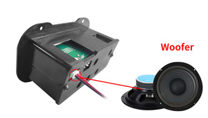 Placa amplificadora de audio profesional de 4-5 pulgadas al por mayor con entrada de micrófono, tarjeta subwoofer de bajo ruido, mezcladores receptores integrados - Product Image 6