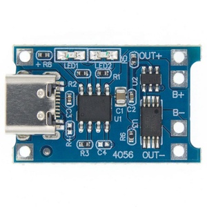 TP4056 HW-107 HW-168 mikro USB tip C şarj modülü koruma çift fonksiyonlar 5V 1A 18650 lityum pil şarj kartı. - Product Image 1