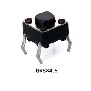 6*6*4.3/5/6/7/11mm interruttore tattile 4 pin verticale micro pulsante chiave su interruttore a pulsante tattile 6x6 serie - Product Image 2
