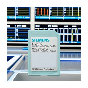 Siemens SIMATIC S7 3V Nflash 64 KB Micro Memory Card 6ES7953-8LF31-0AA0 per S7-300/C7/ET 200 Industrial Control PLC programmazione - Product Image 1