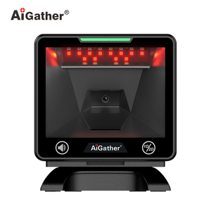 Aigather A-90 Large Scanning Window Auto <strong>Scan</strong> <strong>IOS</strong> 2D Omnidirectional <strong>Qr</strong> <strong>Code</strong> Reader PDF417 Data Matrix Desktop Barcode Scanner - Product Image 1