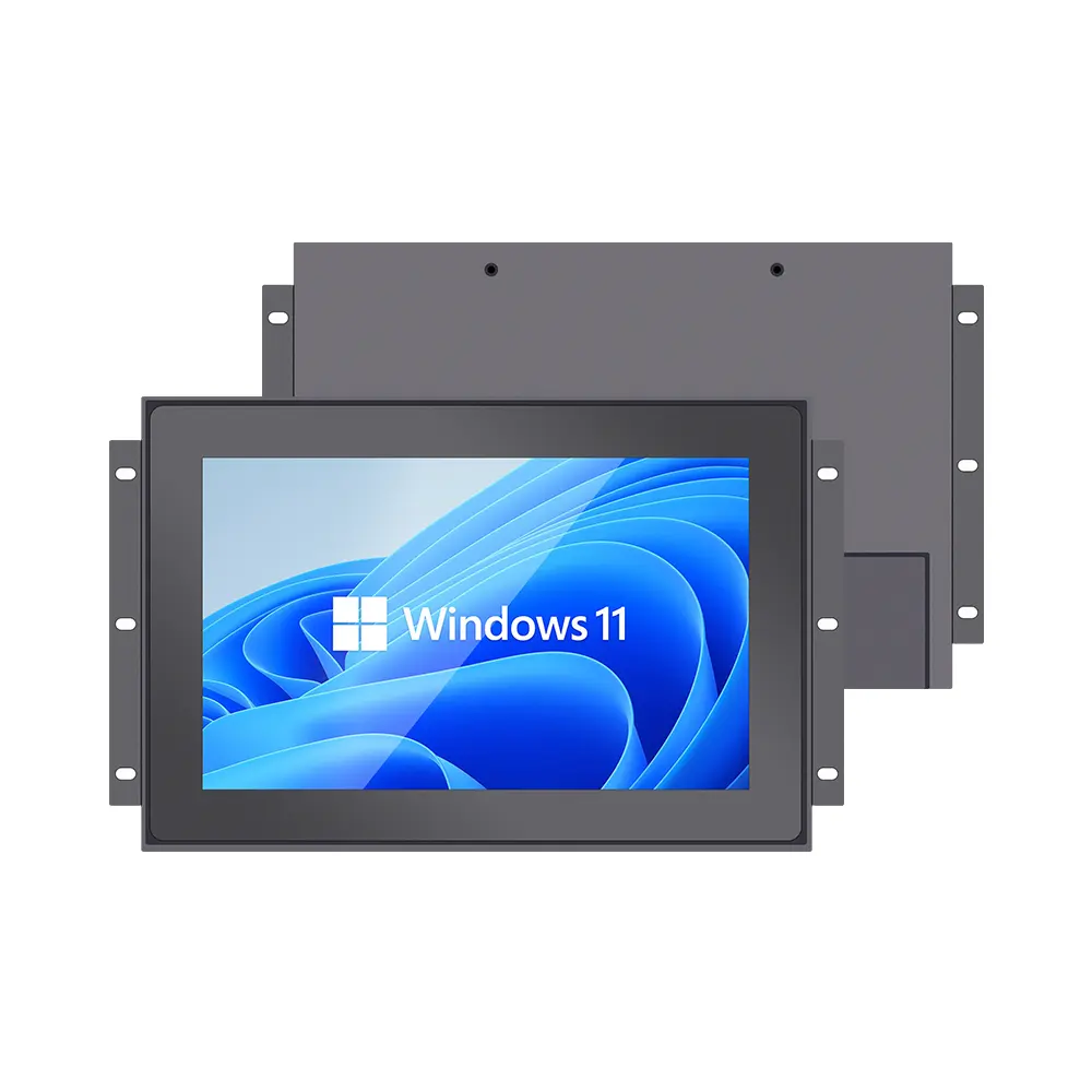 Front IP65 Wasserdichtes robustes Tablet 15 ''17'' PCAP Touch 5MP Webcam Android Industrial Panel PC Poe