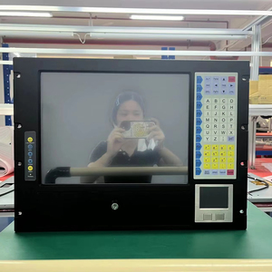 19インチラックマウント8U高さLCD産業用ワークステーションコンピューターサーバーシャーシ5線抵抗膜方式タッチパネル (オプション) 在庫 - Product Image 2
