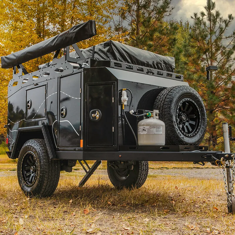 2024 новый легкий внедорожник крошечный Кемпинг RV Camper мини-Караван с палаткой для продажи
