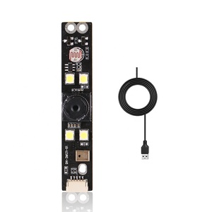 Módulo de cámara de amplio rango dinámico con iluminación auxiliar LED, sensor sensible, módulo de Cámara Industrial USB, retroiluminación