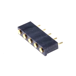 3 45ピンスプリング式水平SMDZ形状はんだPCBオスヘッダーメスターゲット4.0MMピッチポゴピンコネクタ - Product Image 5