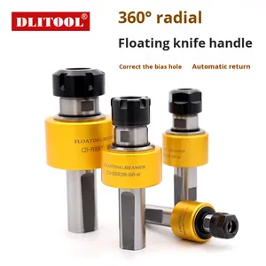 Có Thể Điều Chỉnh 360 Độ Radial Nổi Reamer Chuck Tự Động Trung Tâm Trở Lại CNC Máy Tiện Máy Công Cụ Phụ Kiện - Product Image 2