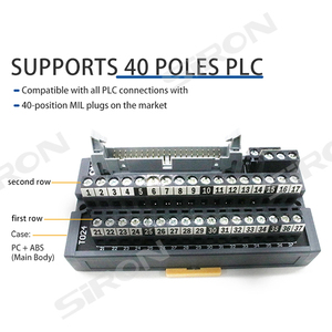 40PIN入出力小型電気コネクタ電気DINレール取り付け端子台 - Product Image 4