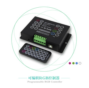 BC-380-6A Multifunktion programmierung diy 3 Kanal LED-Anzeige drahtlose Fernbedienung RGB-Controller - Product Image 3