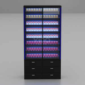 Kệ Trưng Bày Thuốc Lá Bằng Kim Loại Đồ Đạc Siêu Thị Giá Đẩy Thuốc Lá Kệ Trưng Bày Tủ Trưng Bày Lò Xo - Product Image 2