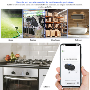 Zigbee akıllı kablosuz su vanası gaz vanası denetleyici APP uzaktan kumanda gaz silindiri vana güvenlik cihazı - Product Image 6