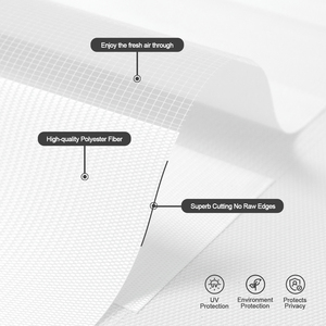 Özel boyut Alexa Shades otomatik satın rulo karartma Wifi akıllı toptan elektrikli pencere Zebra jaluzi motorlu - Product Image 3