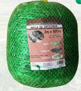 Red de enrejado verde de 5,5x200 pies, malla de polipropileno para soporte de plantas, Red de pepino para escalada de verduras - Product Image 4