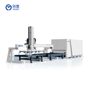 Sistemas automáticos de apilamiento de paneles Robótica paletizadora de pórtico para línea de producción de procesamiento de chapa - Product Image 2