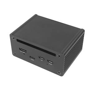 Alloggiamento in lega di alluminio Raspberry Pi Zero scheda di espansione interfaccia Ethernet con USB HUB ZeroW/2W moduli elettronici e kit - Product Image 1
