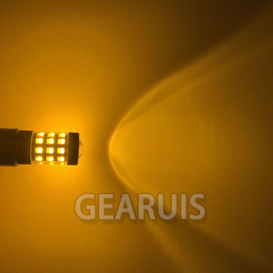 1157 P21/5W T25 3157 7443 W21/5W <span class=keywords><strong>36</strong></span> led kombine LED araba DRL dönüş sinyal ışığı 12V DC Switchback çift renk