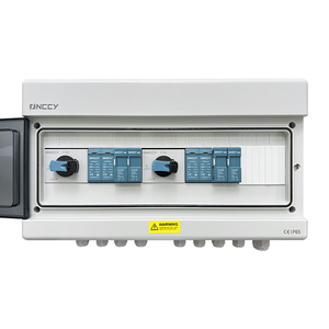 IP65 CE PVコンバイナーボックス2 in 2out防水1000VソーラーDC 1ストリング500Vジャンクションボックス4入力1出力 - Product Image 1