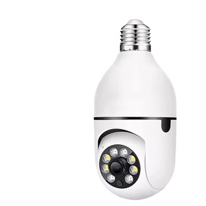 LEVOFAST kamera bola lampu Tuya V380pro, bohlam lampu 1080p keamanan wifi 360 derajat dengan wifi - Product Image 1