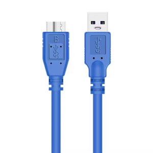 USB 3.0电缆类型A公到USB3.0微型B公适配器电缆转换器硬盘数据电缆0.3m 0.5m 1m 3m 5m - Product Image 1
