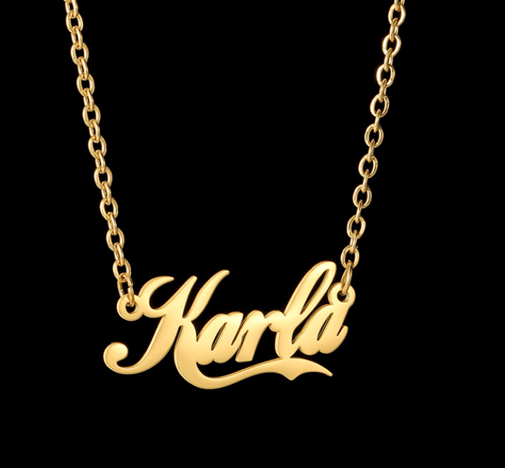 Collana con nome in oro-5