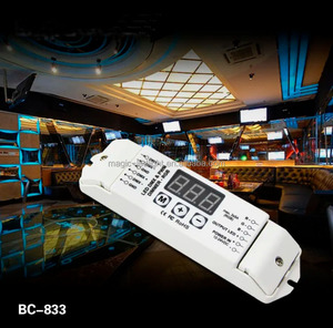 BC-833 DC12V-24V 5A RGB DMX Decoder tensione costante Led DMX Controller Dmx512 Decoder 3 canali Led striscia Dmx Decoder - Product Image 5