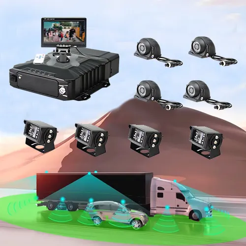 Ahd 4 kanallar 1080p video kaydedici araç kamerası monitör mdvr sistemi 8ch okul otobüsü gps dvr mobil izci wifi kamyon 4g mdvr