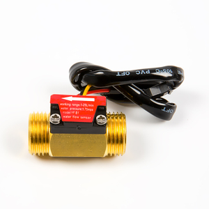 YF-B1 Copper G1/2&quot; DN15 Thread Hall Effect Water Liquid <strong>Flow</strong> Sensor <strong>Flow</strong> Meter Flowmeter 1~ 25L/MIN - Product Image 2