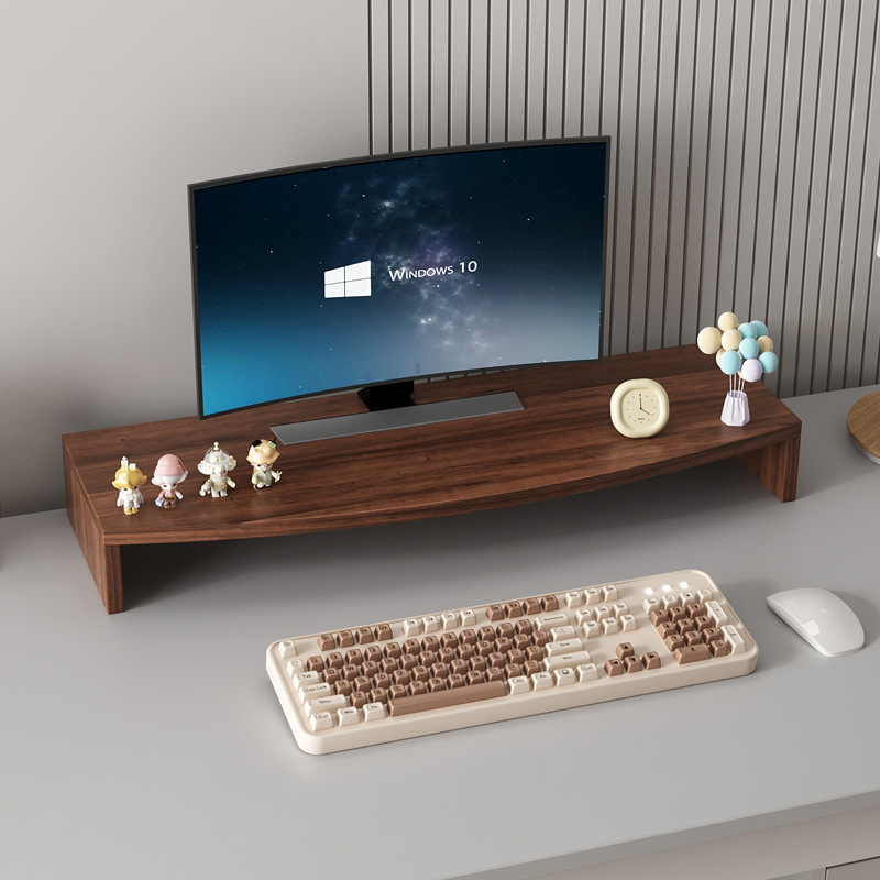 Single-layer convex walnut color