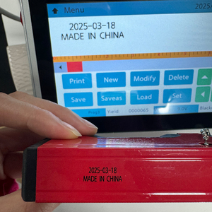 Impresora de inyección de tinta TIJ térmica estática de escritorio de 12,7mm para impresión de código QR con fecha de caducidad - Product Image 6