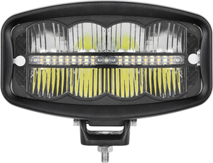 10--30V 9inch Rectangle R10 R7 <strong>LED</strong> Work Light <strong>Reflector</strong> Driving Light Series Heated Lens <strong>Led</strong> Lights Truck System - Product Image 5