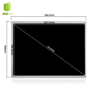 หน้าจอแสดงผล TFT LCD ขนาด12.1นิ้วเครื่อง CNC ป้องกันแสงสะท้อนอุณหภูมิกว้างแผงควบคุมแอลซีดีโมดูล LCD - Product Image 3