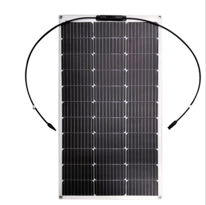 高效100W柔性太阳能电池板，具有透明背板，可用于多种用途。 - Product Image 2