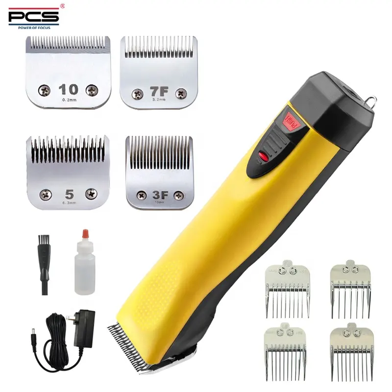 Chuyên Nghiệp Điện Không Dây Có Thể Tháo Rời Clipper A5 Lưỡi Pet Tóc Cắt Chải Chuốt Con Chó Tóc Cắt Chỉ Với A5 #10 Lưỡi