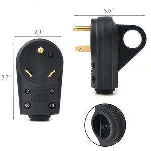 TT-<strong>30P</strong> Heavy Duty RV Replacement <strong>Plug</strong> 30 Amp Male With 125V Rated Voltage 30A Rated Current US CN Standards WiFi Compatible