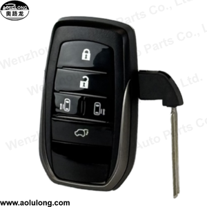 รีโมทคอนโทรลอัจฉริยะ5ปุ่มแบบไม่มีโลโก้ปลอกกุญแจสำหรับรถโตโยต้า Alphard - Product Image 4