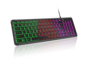 New Arrival Full Size 104 <strong>Keys</strong> Wired Vision Chocolate Keycaps Baklit <strong>Computer</strong> <strong>Keyboard</strong> for Gaming Desktop <strong>Use</strong>