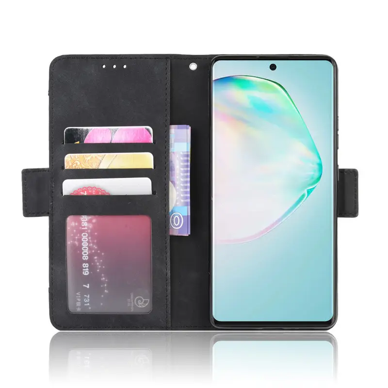 Jmax Multi-Funktions-Kartenfach abnehmbare PU-Leder-Karte reißende Handyhülle für Samsung Galaxy a 60 70 71 72 73 80 82 90 E 4G 5G