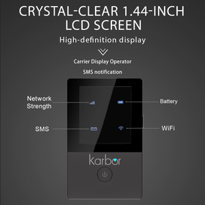 Karbor Mf835 4G LTE mifis 150Mbps Mini Di Động <span class=keywords><strong>Wifi</strong></span> Router Với Khe Cắm Thẻ Sim 4G Không Dây <span class=keywords><strong>Wifi</strong></span> Router - Product Image 2