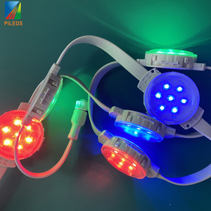 DC24V DMX светодиодный пиксельный точечный 7 СВЕТОДИОД RGB пиксельный куб трубка декоративный сценический ночник UCS512 пиксель светодиодный точечный свет RGB - Product Image 6