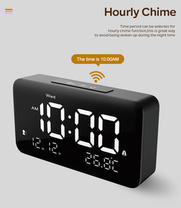 Timer portatile a tempo di conversazione snooze suoneria ora suoneria sveglia vibrante con lunga durata batteria per anziani - Product Image 3