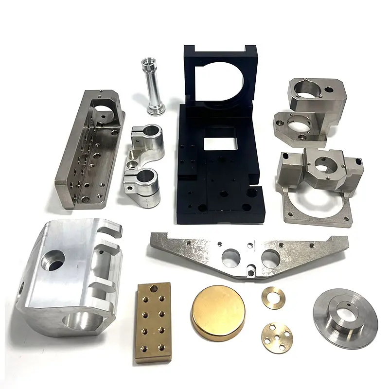 Individuell gefertigte hochpräzise Aluminium-Motorrad-CNC-Teile eloxiertes Aluminium Messing Cnc-Maschinenteile