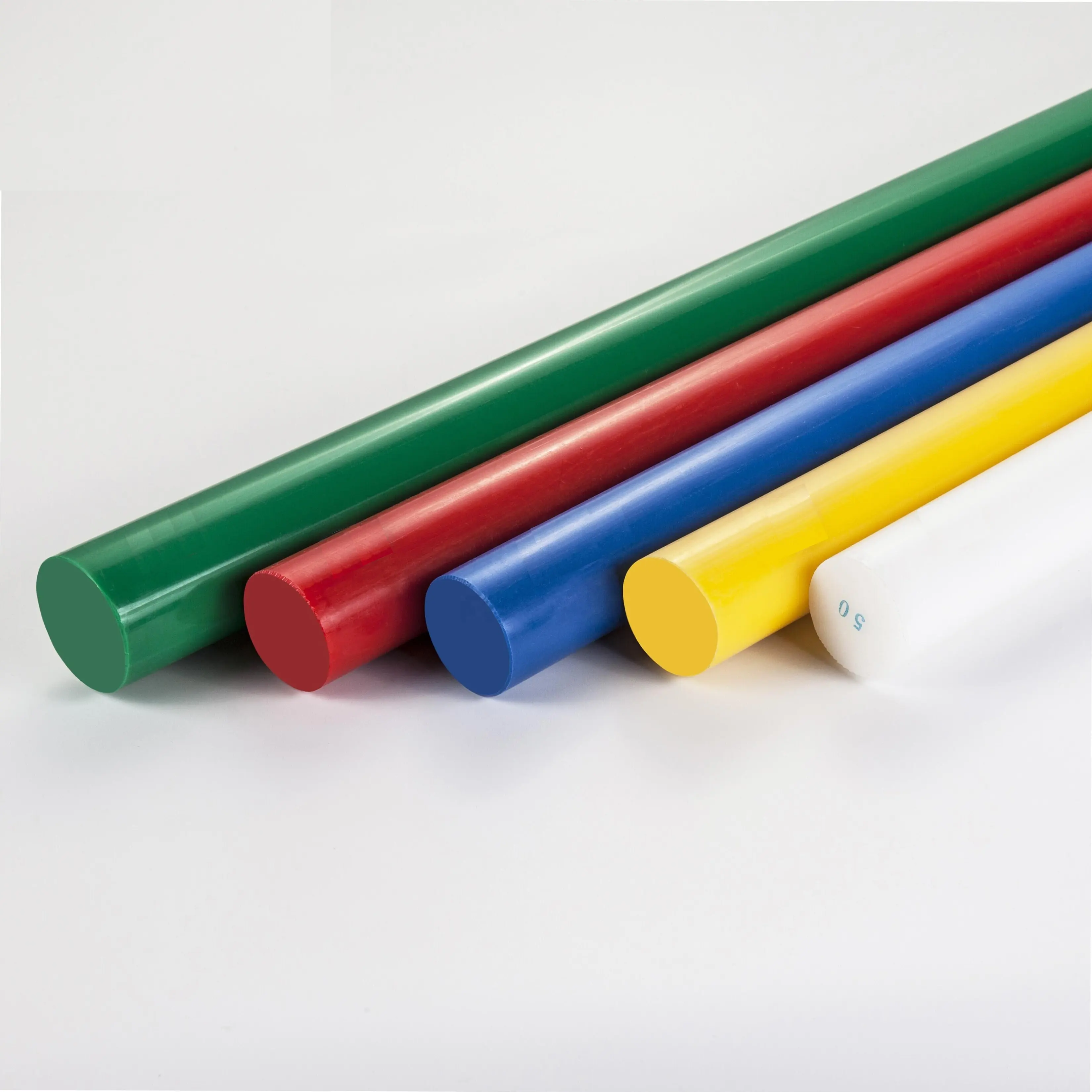 Customized Size solid Nylon Plastic Rods 100% Virgin PA6 Round Bar