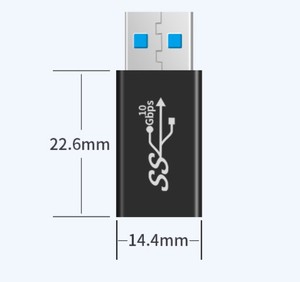 USB3.0 USB หญิงกับ USB อะแดปเตอร์หญิง/ชายกับชาย Usb ข้อมูลอะแดปเตอร์แปลงขยาย - Product Image 5